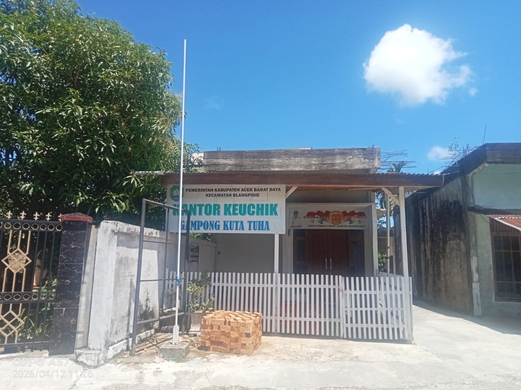 Kantor keuchik gampong kuta tuha